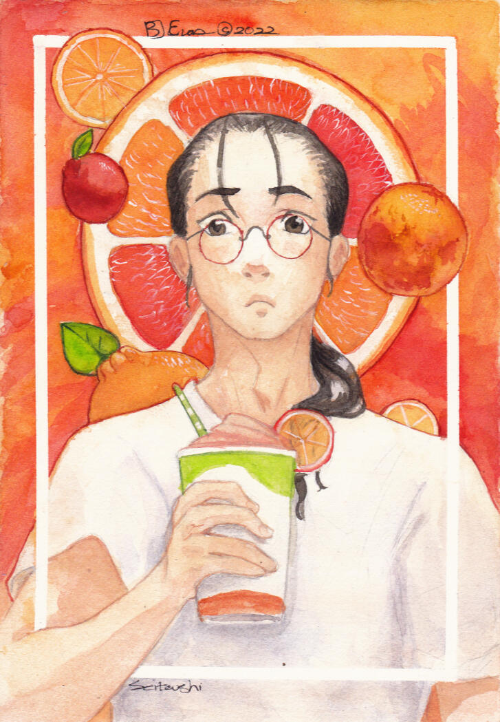 Citris Scale Set - Gundam Wing Fanart - 2023 - Watercolor